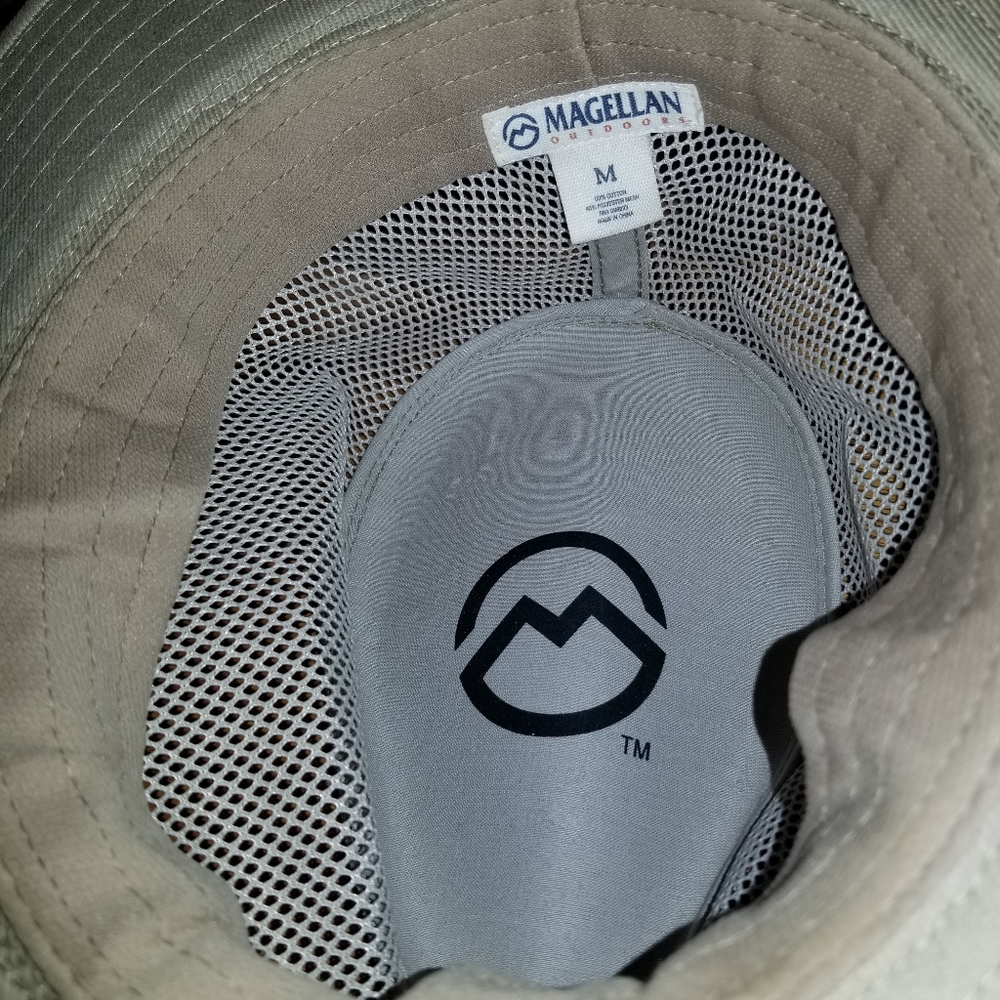 Magellan Outdoors Men's Big Brim Twill Safari Hat - Picture 5 of 5